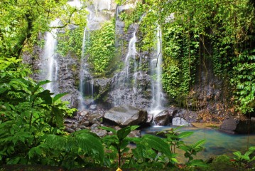 Waterfall at Bali Eco Stay