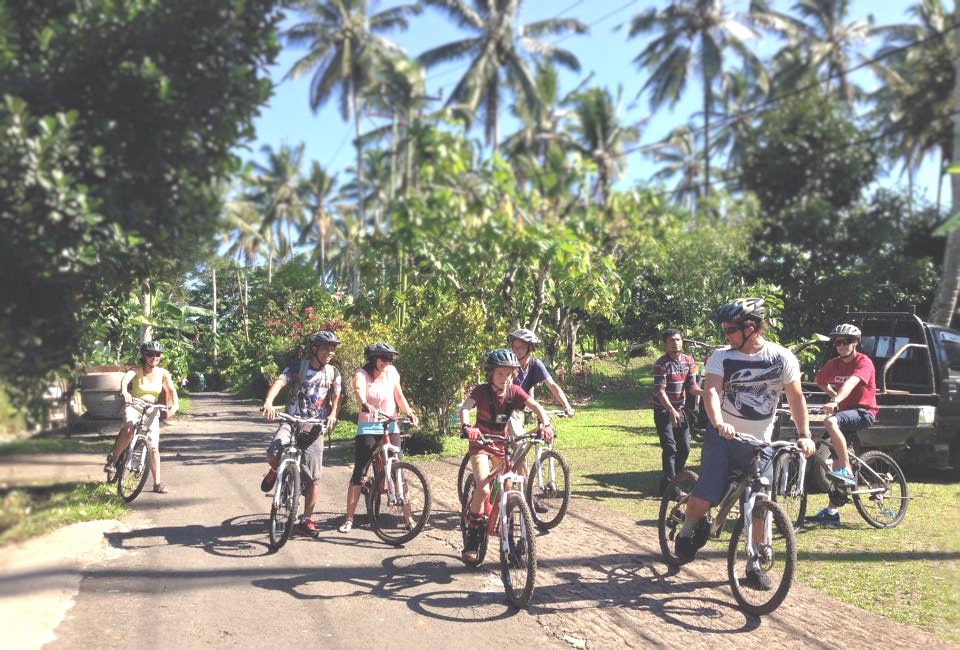 Mountain biking from Bali Eco Stay